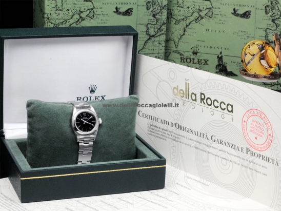 Rolex Oyster Perpetual 24 Oyster Black/Nero 67180