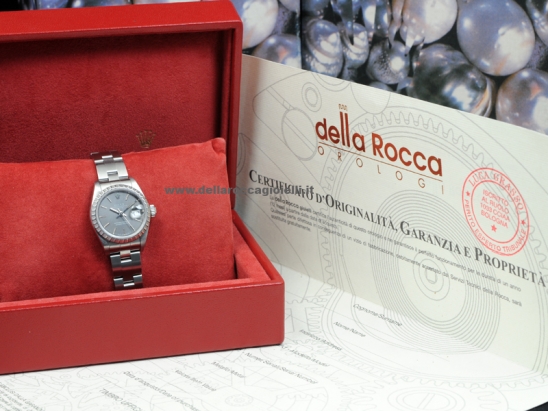 Rolex Date 26 Oyster Grey/Grigio 69240