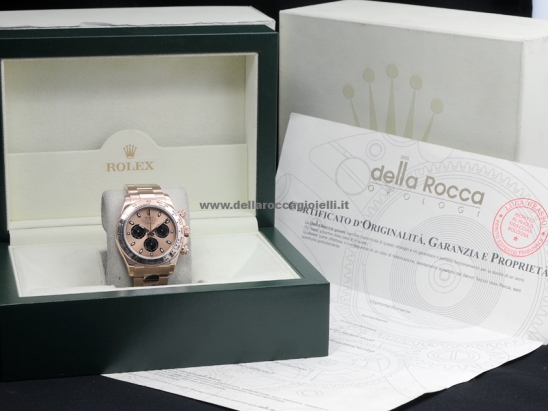 Rolex Cosmograph Daytona Rose Gold Watch 116505