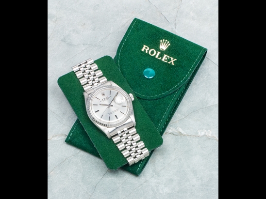 Rolex Datejust 36 Argento Jubilee Silver Lining 1603