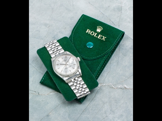 Rolex Datejust 36 Argento Jubilee Silver Lining 1601