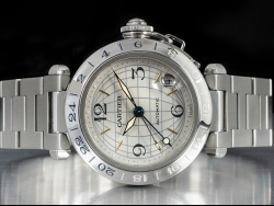 Cartier Pasha C Time Zone GMT W31029M7 / 2377