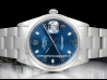 Rolex Date 34 Blu Oyster Klein Blue Arabic 15200